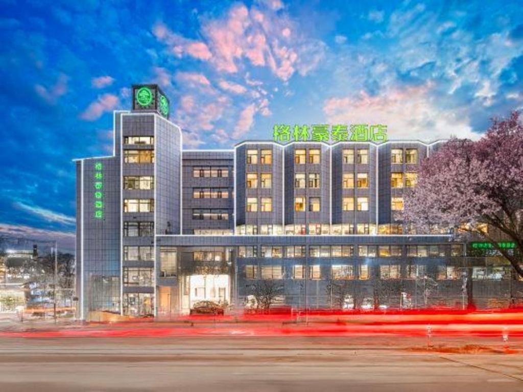 Greentree Inn Geermu Walking Street Business Hotel Golmud Exteriér fotografie